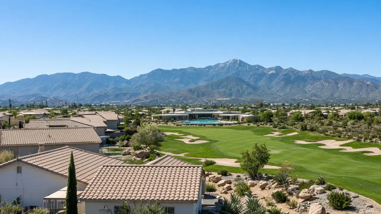 Golf-course homes in Sun City Summerlin